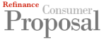 Consumer Proposal refinance